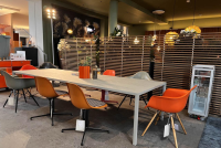 MDF Italia - Esstisch Tense Platte Und Beine Kunststein Grau - 6