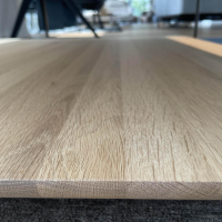 Rolf Benz - Couchtisch 931-542 Carrara Geledert Und Eiche Gestell Glatt Lackiert Matt Umbragrau - 7