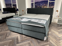 Femira - Bett Couture Stoff 8675 Blau mit 2 Matratzen Topper Plaid - 6