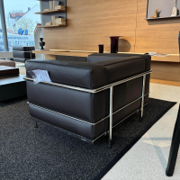 Cassina - Sessel LC3 Leder 13X202 Umbrabraun - 2