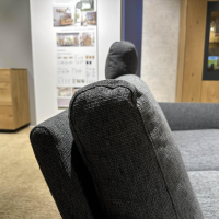 Erpo - Sofagruppe ER175 Varese Stoff Nora 5063 81 Grau Inklusive Sessel Und Hocker - 4