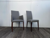 stuhlsets-lavida-6er-set-stuhl-diverso-leder-toledo-smog-grau-gestell-nussbaum-lackiert-351-03-47951