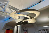 Artemide - Pendelleuchte Pirce LED Durchmesser ca. 95cm Farbe Weiß - 3