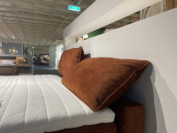 RUF Betten - Boxspringbett Cushido ALX R Stoff 07909 Rot Braun Fuß Mattschwarz Inklusive Kissen - 5