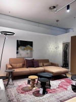 De Sede - Sofa DS 87 Leder 45 Naturale Cuoio Braun Füße Schwarz Beschichtet - 8