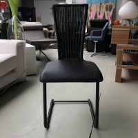 Bacher - 4er-Set D Collect Black Edition P1 Schwarz 2 Stühle 2 Armlehner - 16