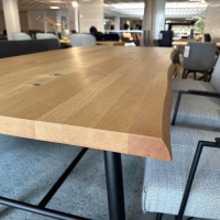 Bert Plantagie - Essgruppe Berck Anise Aster Brown Eiche Astig Geölt Leder Twilight Anthrazit Gestell Lack Verkehrsschwarz - 11