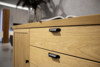 Hülsta - Sideboard Chalera Trägeplatte Furnier Natur Eiche - 4