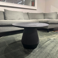 ASCO - Beistelltisch Ivy Brandeiche Natur Strukturiert Gebürstet Geölt Naturstein - 4