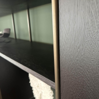 Janua - Regalsystem BC 06 Room 68 Eiche Schwarz Gebeizt Und Lackiert Gestell Aluminium Eloxiert 33 Bronze - 7