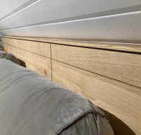 Thielemeyer - Schlafzimmer Mira Wildeiche Massiv Absetzung Glas Grau - 13