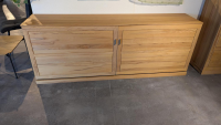 Venjakob - Sideboard Caletta Kernbuche Teilmassiv Geölt mit Schiebetüren - 6