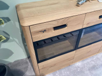 Wohn Concept - Sideboard Montana Wildeiche Massiv Geölt - 7
