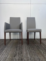 stuhlsets-lavida-6er-set-stuhl-diverso-leder-toledo-smog-grau-gestell-nussbaum-lackiert-351-03-47951-9