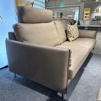 Erpo - Sofa 05550001 XC Leder Touch J Stone Beige Fuß 59 Aluminium Ohne Kopfstütze Ohne Dekokissen - 4