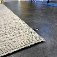 Miinu - Teppich Jay Bee 101 Seide Und Schurwolle White Swan Grau Weiß Handgeknüpft 202x282 - 2