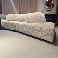 Edra - Sofalandschaft On The Rocks Modulsofa Stoff Kat. T Bianco White 8123 Weiß - 4