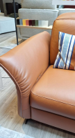 Rom - Garnitur Adora Leder Montana Cognac 2 Sofas - 10