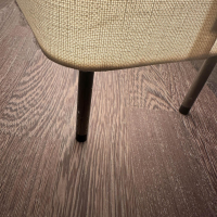 Minotti - Stehleuchte Blanche Schirm Leinen Weiß Gestell Nickel Struktur Black Schwarz Oberer Schirm Drehbar - 3