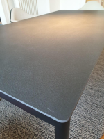 Extendo - Esstisch ST35 Platte Keramik Schwarz Gestell Schwarz - 2