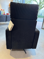 Brühl - Sessel Aoyama 75002 Stoff 4490 99 Schwarz Sternfuß Drehbar Schwarz Matt Mit Neigungsverstellung - 3