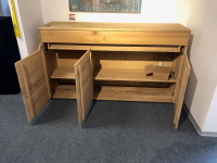 Decker - Sideboard Divano Wildeiche Massiv Oberfläche Bianco Geölt - 3