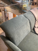 Activineo - Ecksofa Belami Stoff 2 Mosa 38a Green Grün Gestell Massivholz Geölt - 6