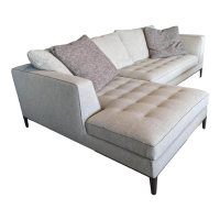 Maxalto - Ecksofa Lucrezia Soft Stoff Solaris 300 Tortora Beige mit 5 Kissen - 15
