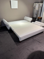 Signet - Schlafsofa Nick Farbe Beige Mit Verstellbaren Seitenteilen Inkl. Rückenkissen - 6