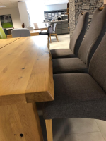 Henke - Esstisch Modell EBT 200 Wildeiche Massiv Geölt - 2