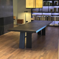 Knopp - Esstisch BG Edition Eiche Dunkel Schwarz Geölt - 2