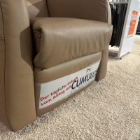 himolla - Ruhesessel 9964 Leder Torro Noir 71 Braun Füße Schwarz Inklusive Aufstehhilfe - 3