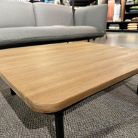 Tribù - Outdoor Lounge Senja Rustic Weave Linen Grau Gestell Aluminium Schwarz Inklusive Teakholz Zwischenablage Und Couchtisch - 7