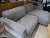 Raum.Freunde - Ecksofa Till Stoff Shaun 1624 Grau Fuß Kunststoff Schwarz - 5