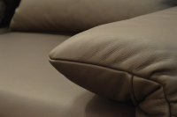 Rolf Benz - Sofa Plura L-SOB-BS 380/186 leather 38.105 gray-brown with adjustment functions - 4