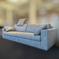 Bielefelder Werkstätten - Sofa Inspiration Stoff Taylor BW1771-151 Grau Blau - 7