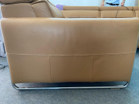 Stressless - Ecksofa Modell Emily iLeder Cori Farbe Caramel Metall Armlehne Chrom mit Power Funktionen - 15