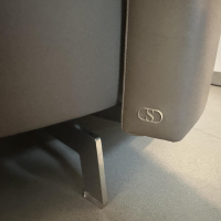 De Sede - Sofa DS 167 129 Leder Touch Taupe Grau Füße Edelstahl Inklusive Kissen - 5