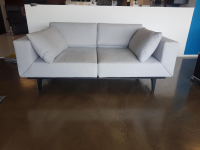 Franz Fertig - Sofa Jill fabric E Cape 60 Lightgrey Grey with adjustment function - 3