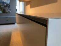 Piure - Wall unit Nex Side solid oak matt lacquer white dune violet - 8