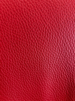 Leolux - Drehsessel Parabolica Leder 51877 Senso 1077 Ferrari Rot Tellerfuß Aluminium Gebürstet - 8