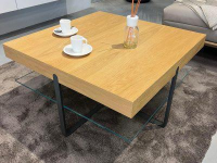 Hülsta - Couchtisch CT 240 Natureiche  Lack grau - 3