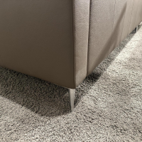 Erpo - Ecksofa Classics 500 Leder 43.860 Lava Grau Braun Fuß CL 59 Hochglanz Mit Verstellbarer Kopfstütze - 5