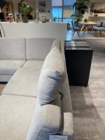 Dietsch - Ecksofa Enjoy Stoff 1 Mito Silber Grau mit Relaxfunktion - 4