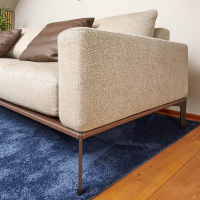 Bielefelder Werkstätten - Sofa Spirit Stoff Emira BW 1732 272 Beige Gestell Metall Bronze Matt Inklusive Rückenverstellung - 5