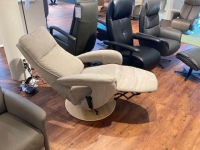Natura - Relaxsessel Tulsa Stoff 20 Longlife Easy Desert Beige mit Funktion - 7