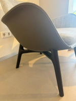 Poltrona Frau - Sessel Martha Stoff Polovere Topo 12 Braun Grau - 2