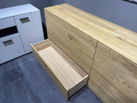 Decker - Sideboard Kulma 183102 Astige Edelkastanie Massiv 2407 Naturbelassen Geölt - 3