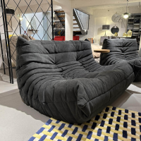 Ligne Roset - Sofa Togo Stoff S Alcantara Anthrazit - 3