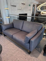 Violetta - Garnitur Malin Leder Leder schiefer Toskana 2 Sofas - 3
